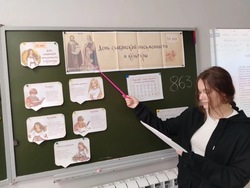 Школьники Знаменска говорили о важности русского языка