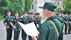 Новобранцы полигона «Капустин Яр» приняли военную присягу
