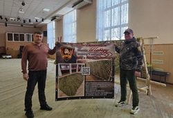 В Центре культуры Знаменска начали плести маскировочные сети
