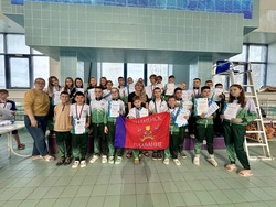 В Астрахани прошло первенство по плаванию с участием знаменцев 