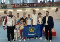 Гимнасты Знаменска достойно выступили в Волгограде 