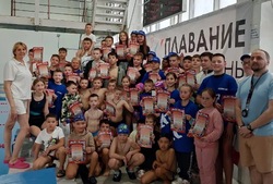 В бассейне Знаменска прошли очередные соревнования 