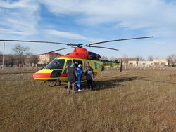 Санавиация Астраханской области снова спасает пациентов