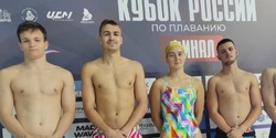 Знаменский пловец соревновался на Кубке России