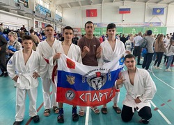 Юные знаменцы приняли участие в турнире по рукопашному бою
