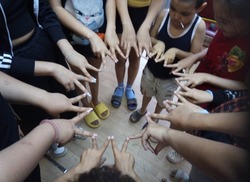 Для подростков жилого района Знаменска провели развлекательное мероприятие