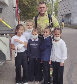 В гимназии Знаменска прошли учения 
