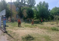 В Знаменске продолжаются работы по благоустройству