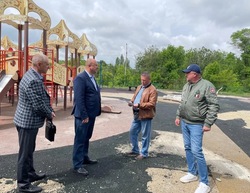 В Знаменске демонтируют детскую площадку