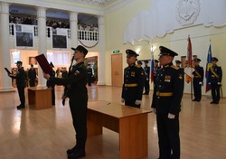 В Знаменске прошла предновогодняя присяга 