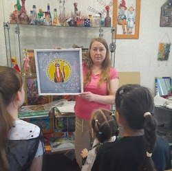 Детей Знаменска познакомили с изобразительным искусством