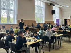 Юные шахматисты сразились в зале ЦК Знаменска 