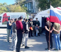 В  Знаменске прошла акция «Военная служба по контракту – твой выбор»