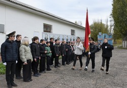 В филиале музея РВСН состоялось посвящение в кадеты школьников Знаменска