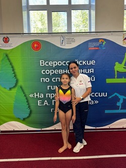 Гимнастка из Знаменска вышла в финал всероссийских соревнований