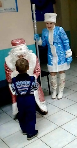 В детской поликлинике Знаменска состоялся необычный флешмоб