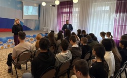 Школу села Капустин Яр посетили преподаватели знаменского вуза 