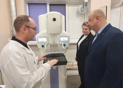 Глава Знаменска посетил с рабочим визитом горбольницу 