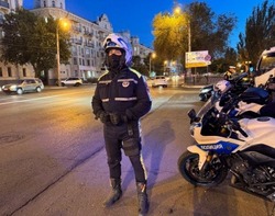 В Астраханской области работал мотовзвод ГИБДД