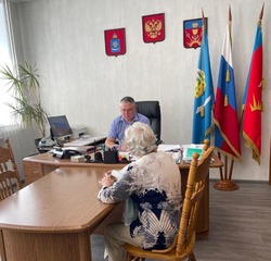 Глава Знаменска провел прием граждан
