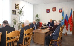 Глава Знаменска встретился с Советом ветеранов 
