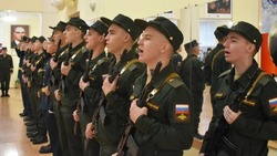 На полигоне Капустин Яр состоялась церемония приведения к присяге нового пополнения 