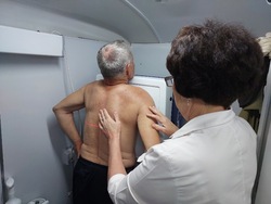 В селе Капустин Яр прошли обследование более сотни жителей  