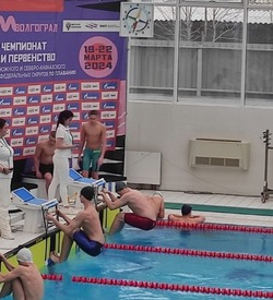 Знаменский пловец установил очередной рекорд Астраханской области