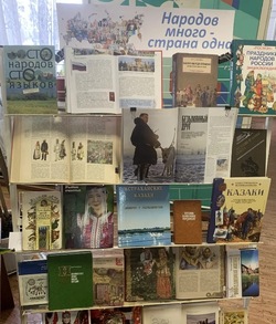 В Знаменске представлена книжная выставка, посвященная единству 