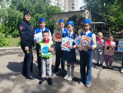 Юные инспекторы дорожного движения Знаменска напомнили о безопасности 