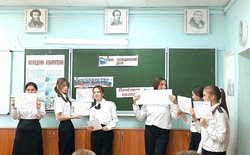 В школе Знаменска прошла игра на тему выборов 