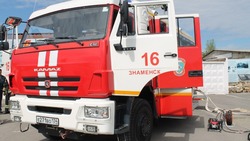 За неделю пожарные Знаменска осуществили 10 выездов