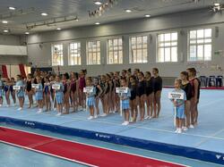 Юные гимнасты из Знаменска представляли Астраханскую область на соревнованиях в Краснодаре