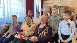 В знаменском социальном центре состоялся праздничный концерт в честь 9 Мая