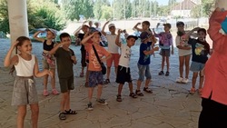 В Центре культуры Знаменска прошла эстафета для воспитанников пришкольного лагеря 