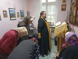 В Комплексном центре Знаменска отслужили молебен