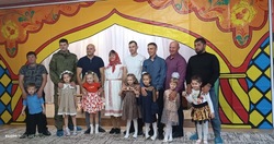 В детском саду Знаменска чествовали пап по-древнерусски