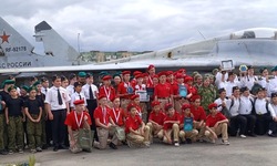 Команда школы № 233 Знаменска завоевала второе место в игре «Зарница»