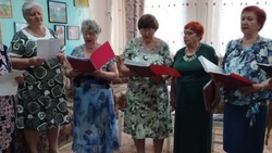 Знаменские пенсионеры приняли участие в концерте ко Дню России