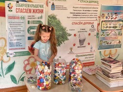 Воспитанники знаменского детского сада участвуют в экологических акциях