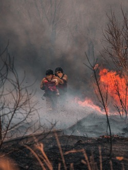 Пожарные Знаменска ликвидировали три пожара за неделю