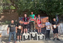 Знаменцы приняли участие в фестивале гиревого спорта 