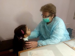 Детская мобильная поликлиника провела приём в Знаменске