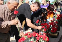 В Знаменске почтили память погибших участников СВО