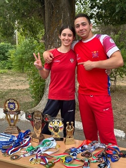 В Знаменске прошла зарядка с чемпионами