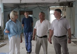 В школе 236 Знаменска продолжается ремонт