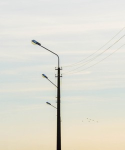 В отдаленном районе Знаменска починили уличное освещение