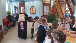 В воскресной школе Знаменска поговорили о православной книге 