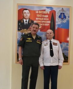 Ветеран войны и полигона Александр Колотушкин прибыл в Знаменск