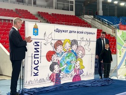 Житель Знаменска стал автором рисунка, который украсит карту «Каспий»